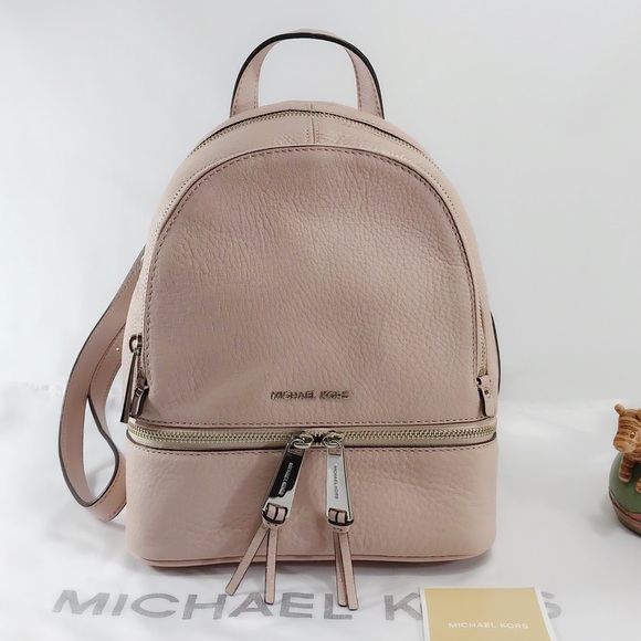 Michael Kors Handbags - Michael Kors Rhea Small Backpack